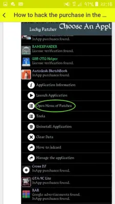 Lucky Patcher Guide android App screenshot 2