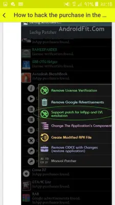 Lucky Patcher Guide android App screenshot 3